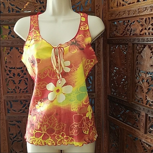 Hawaiian tank top - Picture 2 of 3